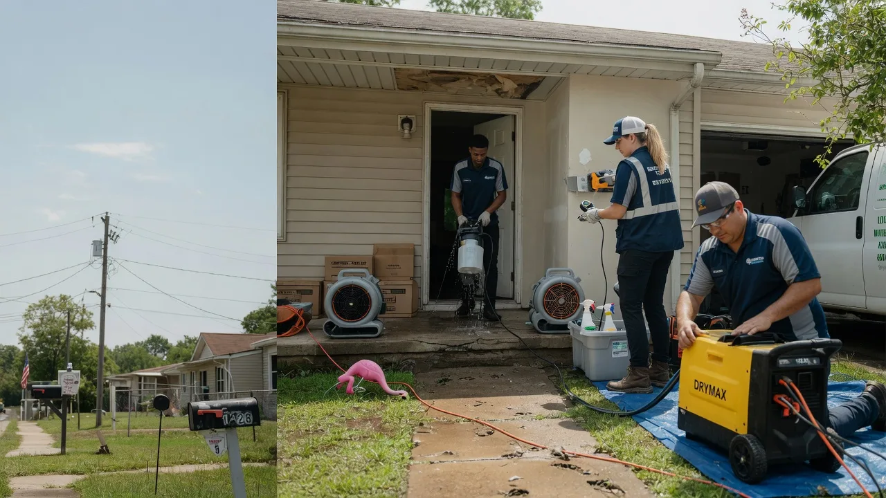 Storm Damage Water Removal in Bedford, KY near me
